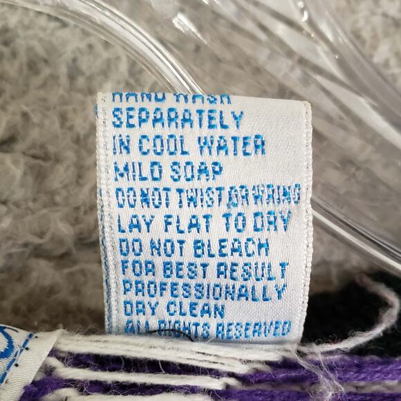 Vintage Northern Isles Sweater Womens Large Ramie Chunky Hand Knitted Grandma - Picture 7 of 10